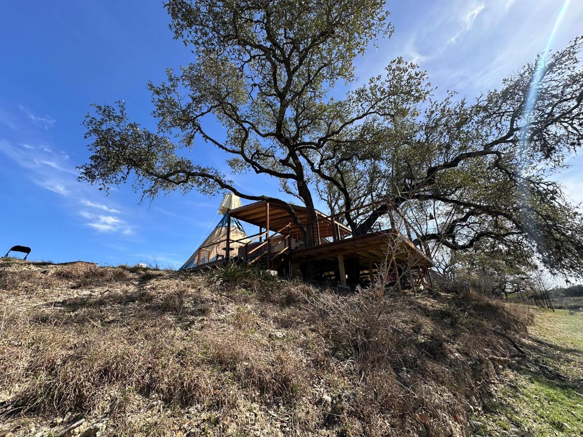 Bandera Stronghold - Cochise Tipi Екстер'єр фото